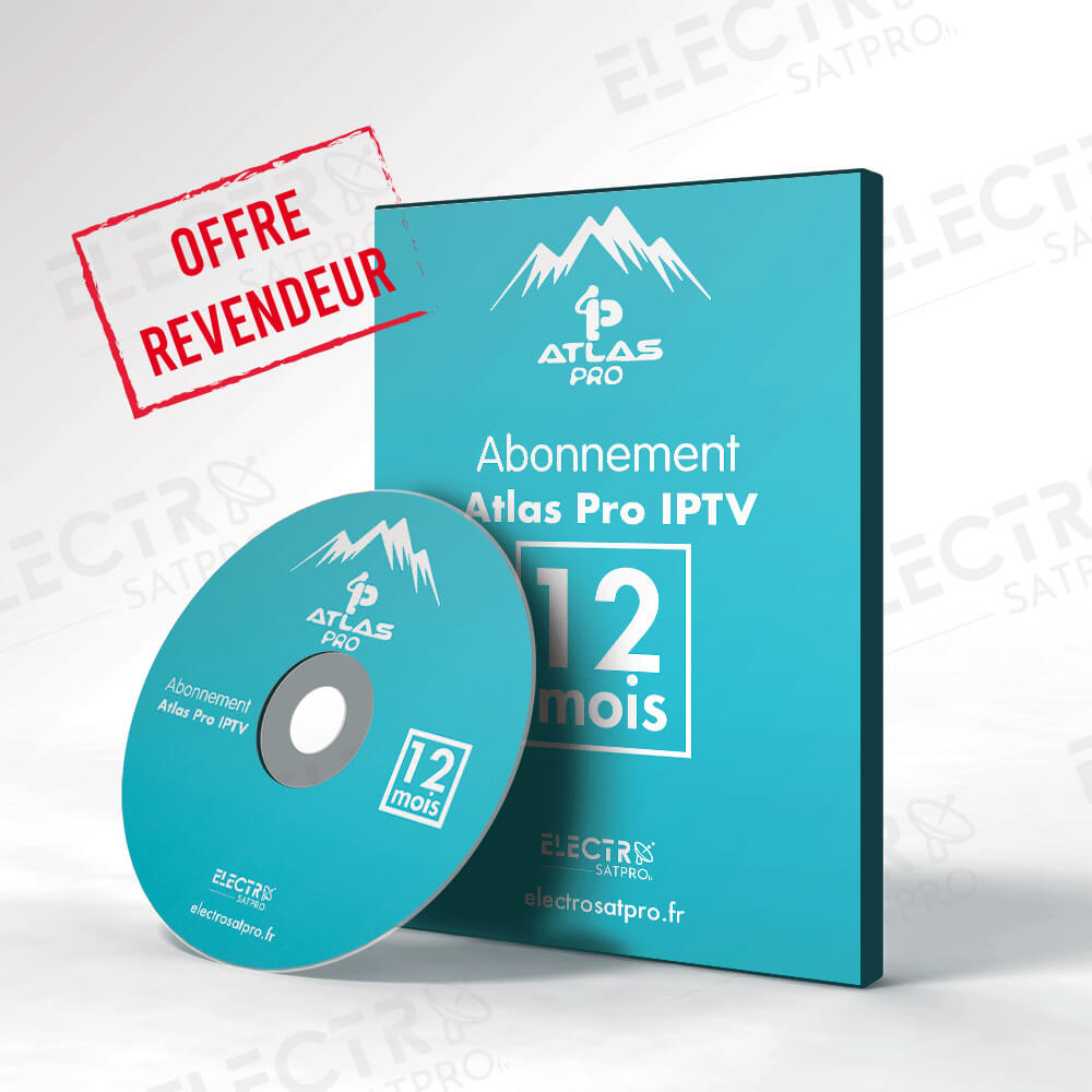 Offre Revendeurs ATLAS Pro IPTV France ElectroSatPro.fr